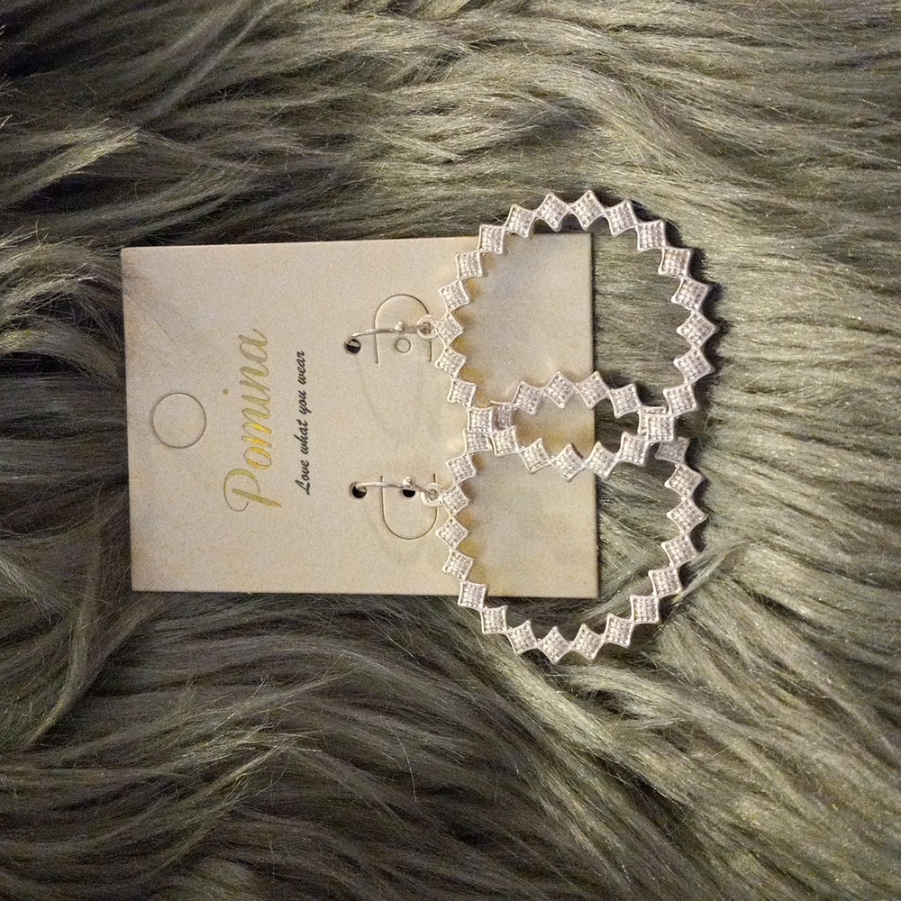 Pomina Silver Hoops 3